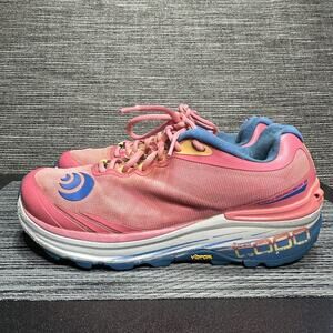 Topo Athletic Women's Pink and Blue Running Shoes